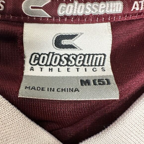 GUC Colosseum Unisex Kids Maroon Texas A&M Short Sleeve Jersey - Size M/5 - Picture 5 of 7